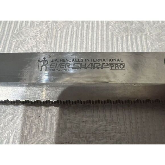 J A HENCKELS International Ever Sharp Pro Serrated 12” Steel Blade Bread Knife - Picture 5 of 5